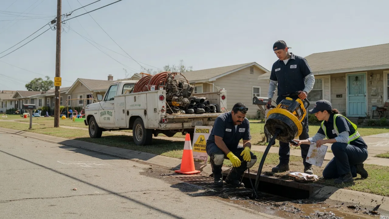 Drain Cleaning in Crowville, LA near me